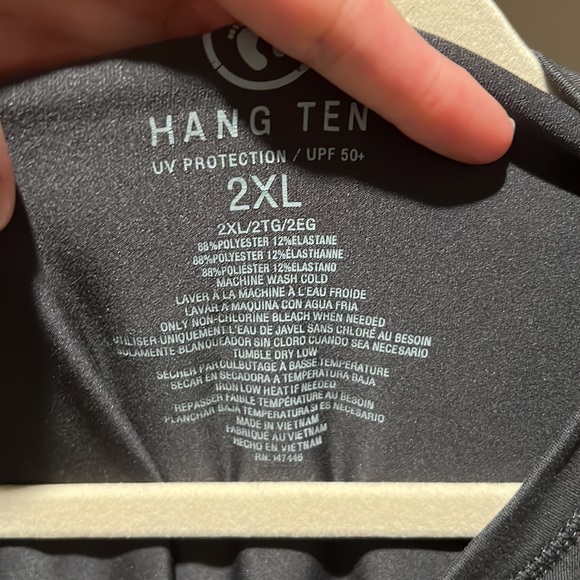 Hang Ten Men’s Long Sleeve Sun Tee Shirt UPF 50+ Protection & Soft Feel - Picture 4 of 6